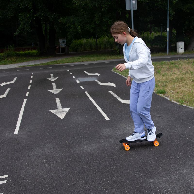 Humbaka dětský skateboard flip černý HT-891579 15