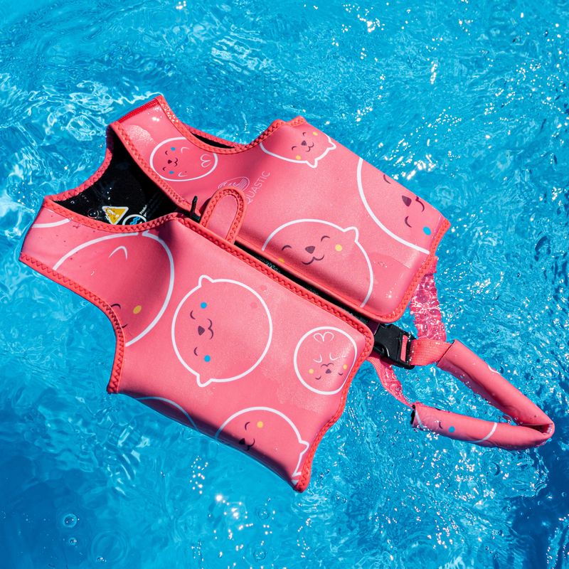 Dětská vesta AQUASTIC belay růžová HT-16879 11