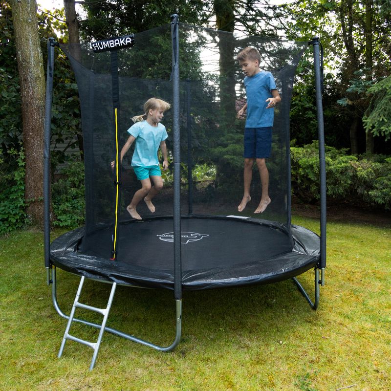 HUMBAKA Eco 244 cm černá ECO-8' Trampolíny 3