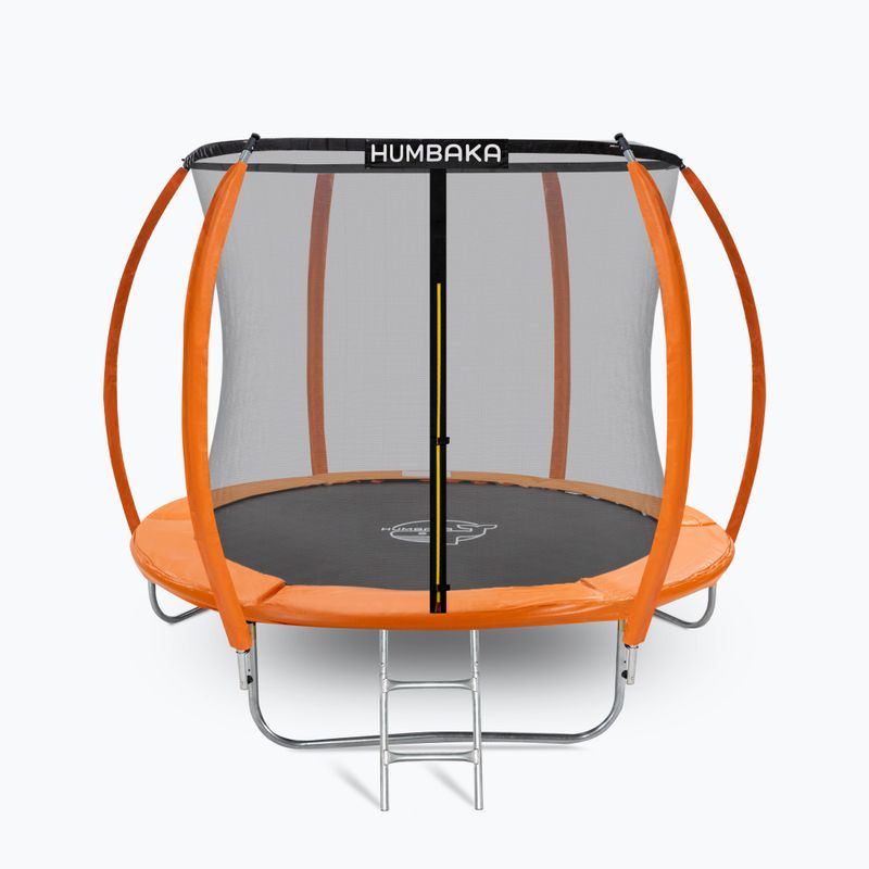 HUMBAKA Super 244 cm Oranžové trampolíny Super-8'