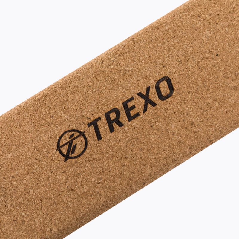 Kostka na jógu XTREXO hnědá YB-75 6