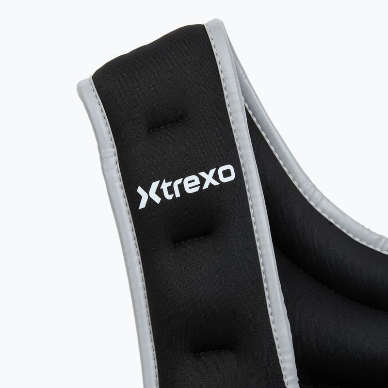 Zátěžová tréninková vesta XTREXO černá WV-08 4