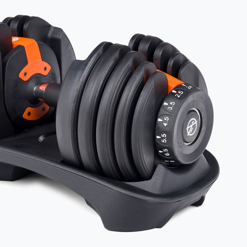 Nastavitelná činka XTREXO 24 kg černá ADT-24 4