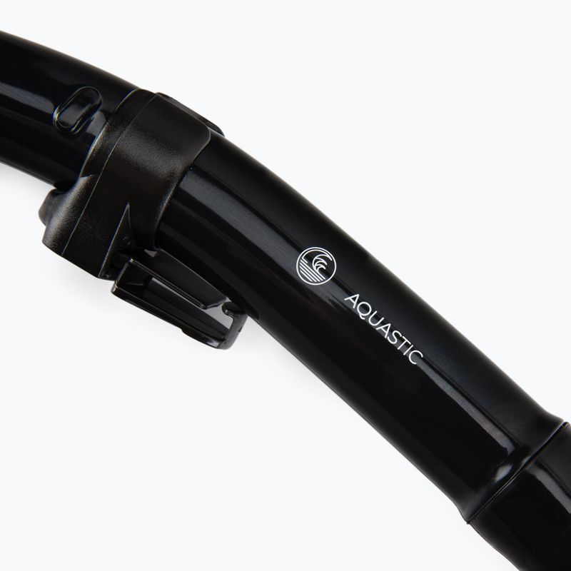 Šnorchlovací set AQUASTIC Maska + Šnorchl černý MSA-01C 10