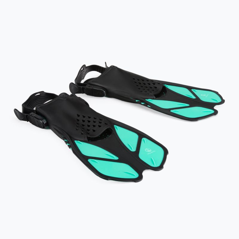 Šnorchlovací set  AQUASTIC Maska + Šnorchl modrý SMFK-01SN 2