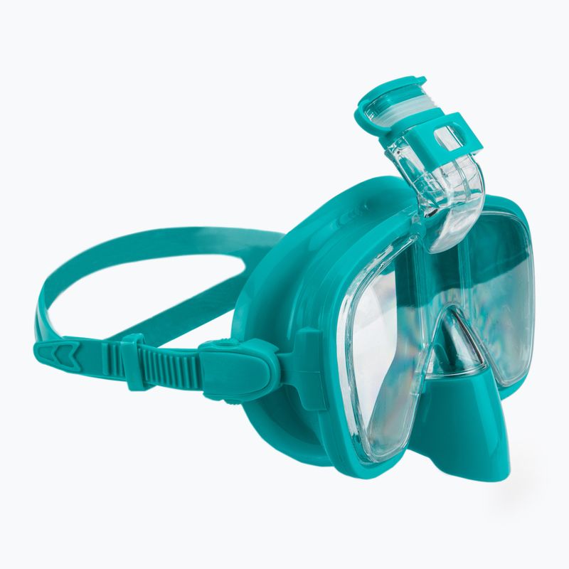Šnorchlovací set  AQUASTIC Maska + Šnorchl modrý SMFK-01SN 11