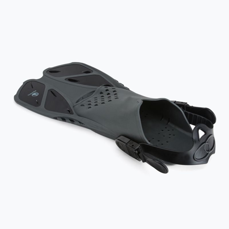 Šnorchlovací set  AQUASTIC Maska + Šnorchl černý SMFK-01SC 9