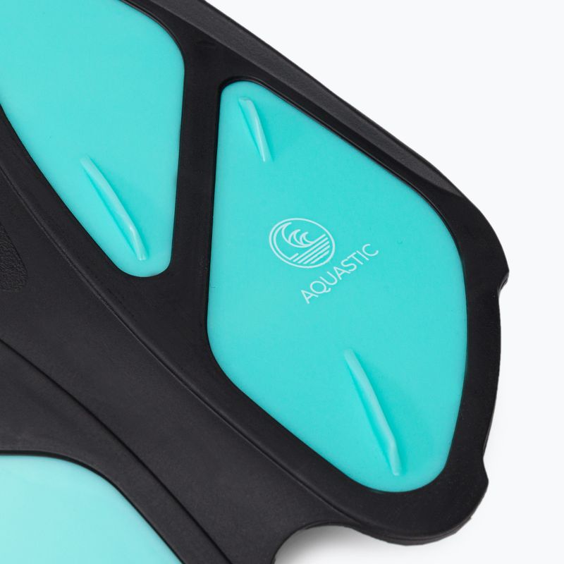 Šnorchlovací set  AQUASTIC Maska + Ploutve + Šnorchl modrý MSFA-01SN 9