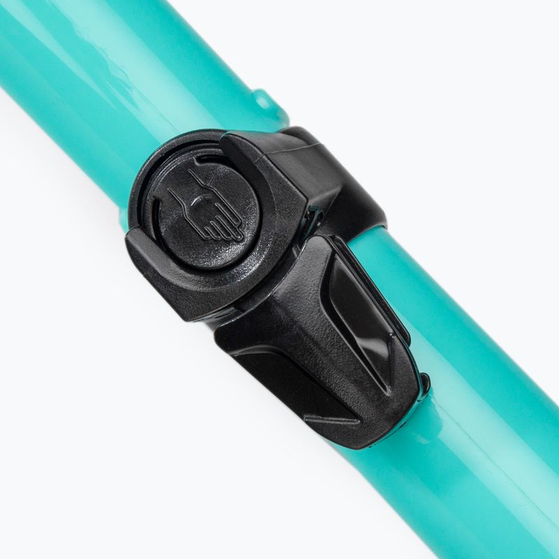 Šnorchlovací set  AQUASTIC Maska + Ploutve + Šnorchl modrý MSFA-01SN 17