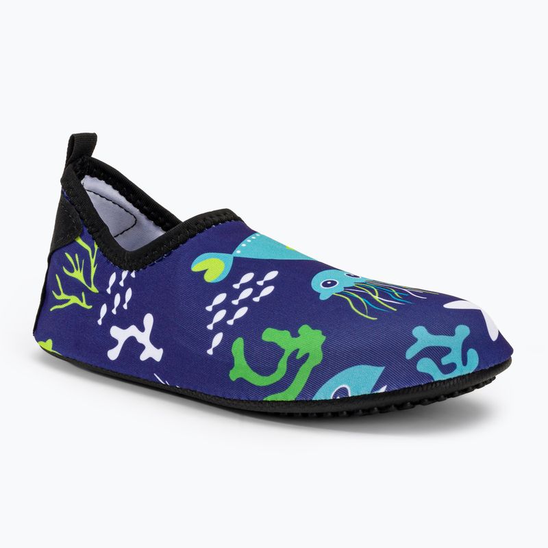 Dětská obuv do vody AQUASTIC Aqua blue KWS054