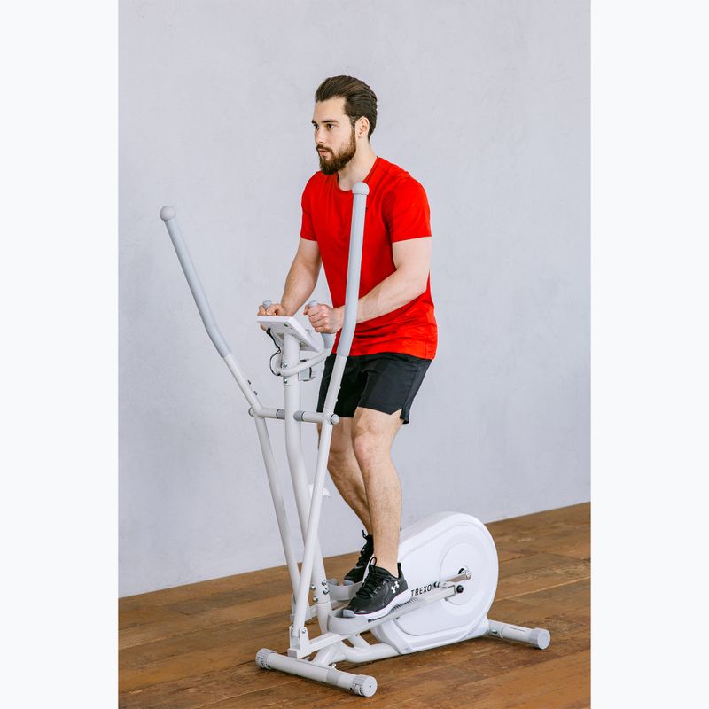 Eliptický trenažér XTREXO  ET300 bílý 7