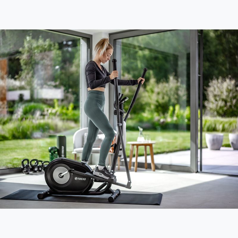 Eliptický trenažér XTREXO  ET300 černý 5