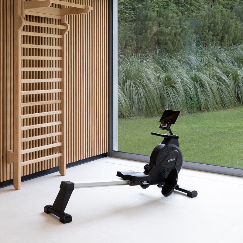 Veslovací trenažér XTREXO černý RM100 5