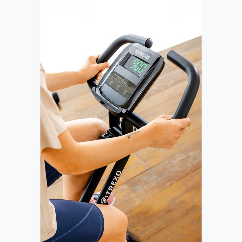 Stacionární kolo XTREXO Hex černy EB-H01 7