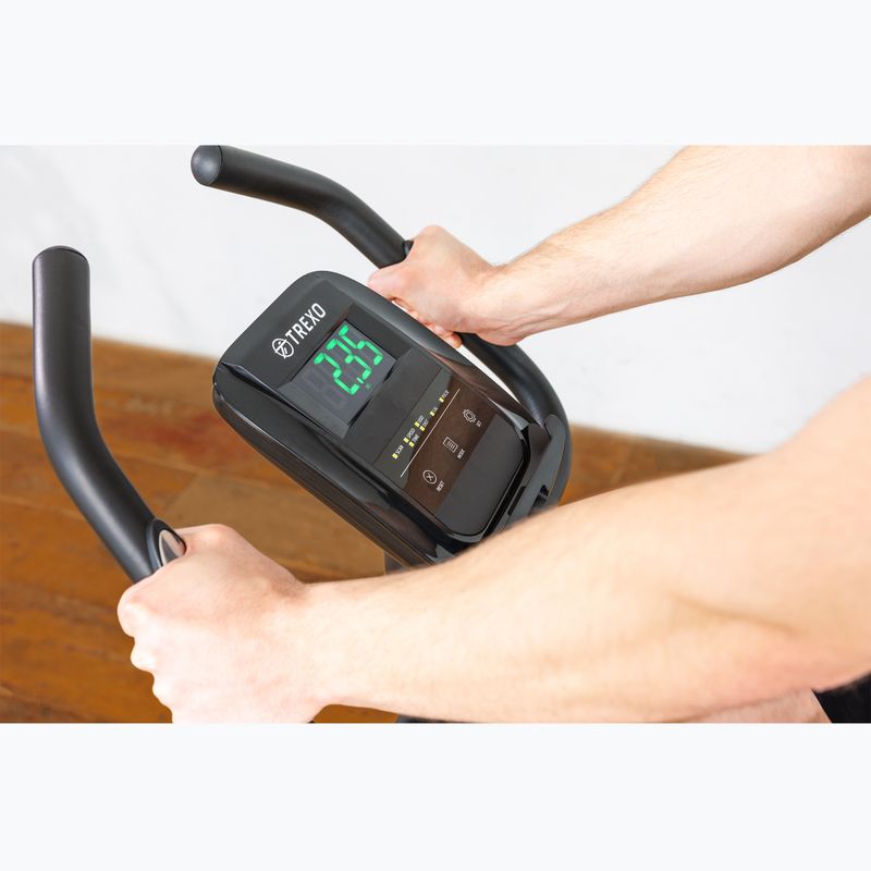 Stacionární kolo XTREXO Hex černy EB-H02 6