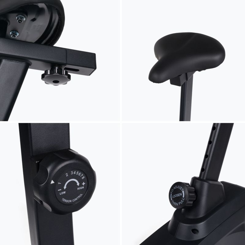 Stacionární kolo XTREXO Hex černy EB-H02 12