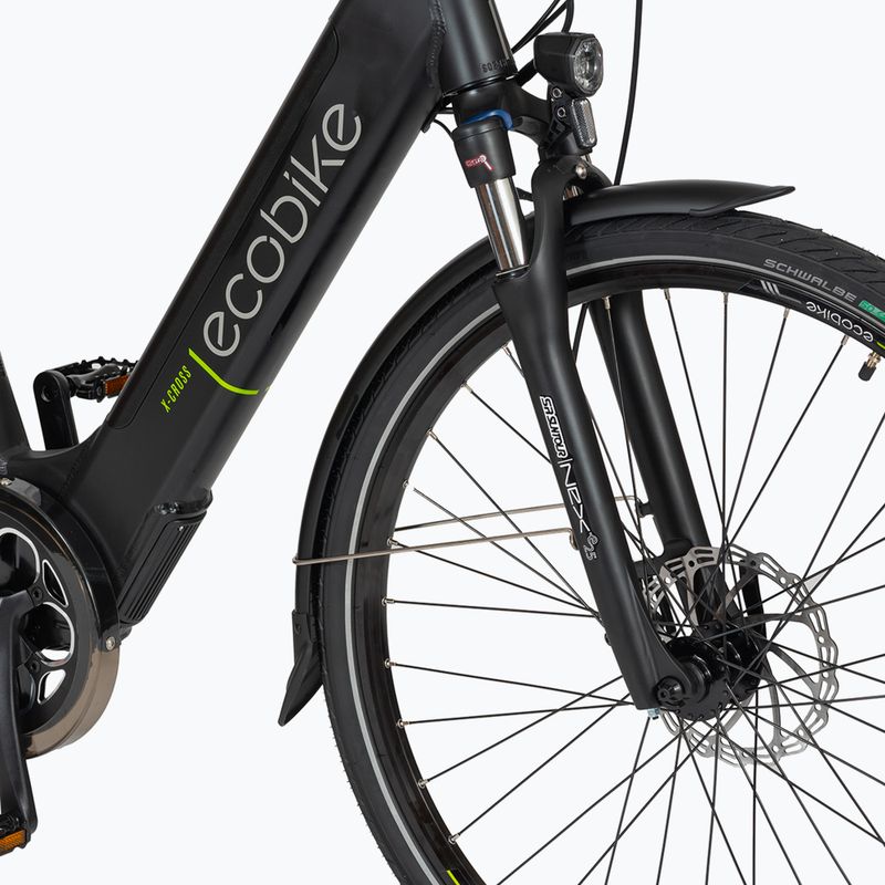 Ecobike X-Cross M/13Ah elektrické kolo černé 1010303 7
