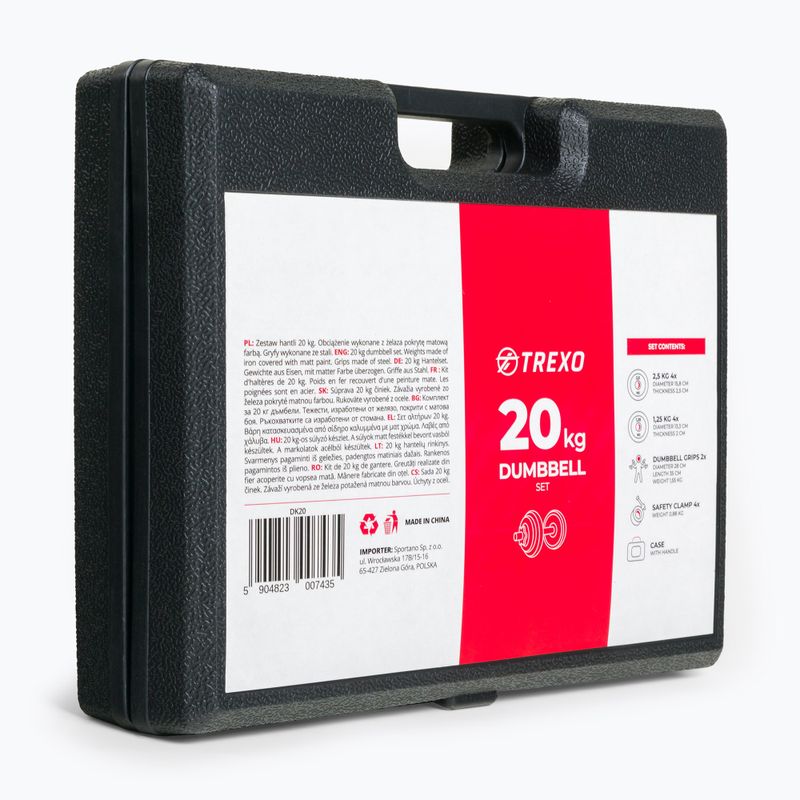 Sada činek XTREXO 20 kg DK20 15