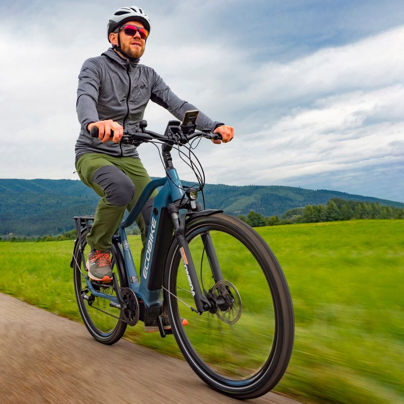 Elektrické kolo EcoBike MX500/13Ah X500 48V Greenway modré 1010307 8