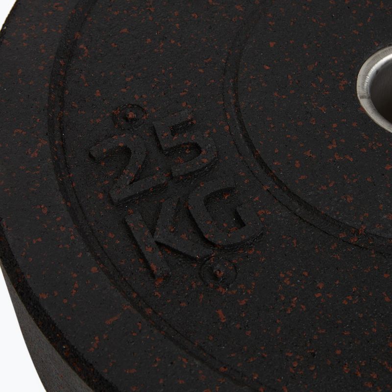 Olympijské závaží bumperXTREXO TRX-BMP025 25 kg černé 4