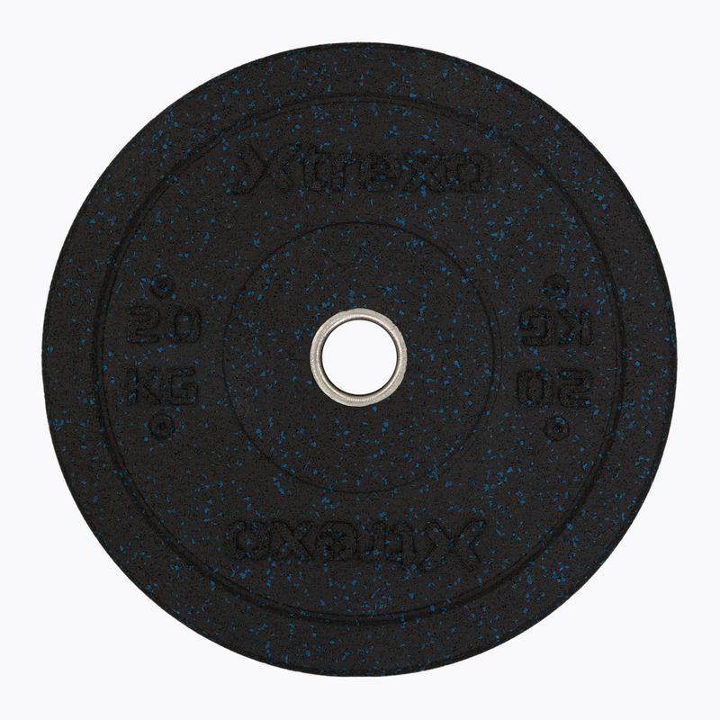 Olympijské závaží bumper XTREXO TRX-BMP020 20 kg černé 3