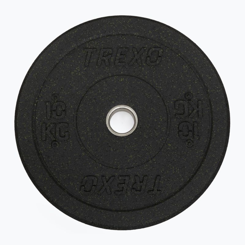 Olympijské závaží bumper XTREXO TRX-BMP010 10 kg černé 3
