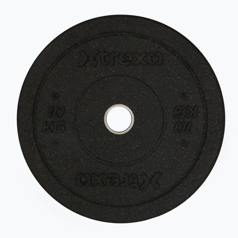 Olympijské závaží bumper XTREXO TRX-BMP010 10 kg  černé 3