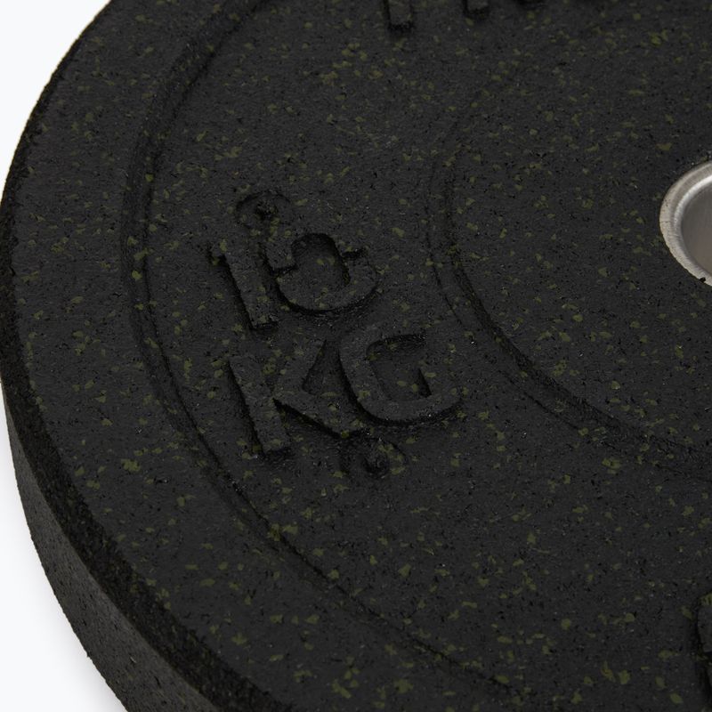 Olympijské závaží bumper XTREXO TRX-BMP010 10 kg černé 4