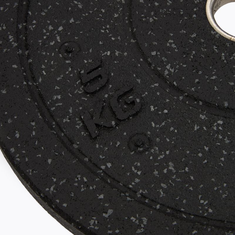 Olympijské závaží bumper XTREXO TRX-BMP005 5 kg černé 4