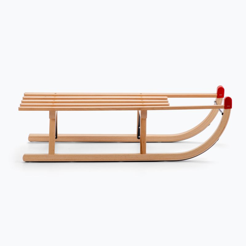 Dřevěné sáňky HUMBAKA Davos hnědé DTL 50090 2