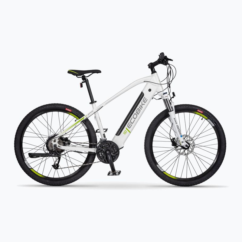 Elektrokolo EcoBike SX 3/17,5Ah LG bílé 1010401