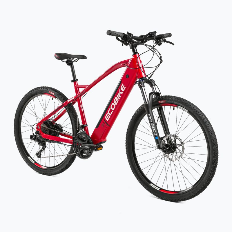 Elektrokolo EcoBike SX4/LG 17,5 Ah červené 1010402(2023) 2