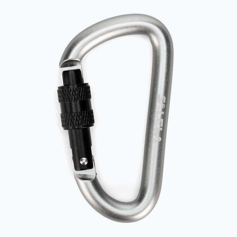 Salewa D-Shape Carbiner se šroubem šedá 00-0000034102