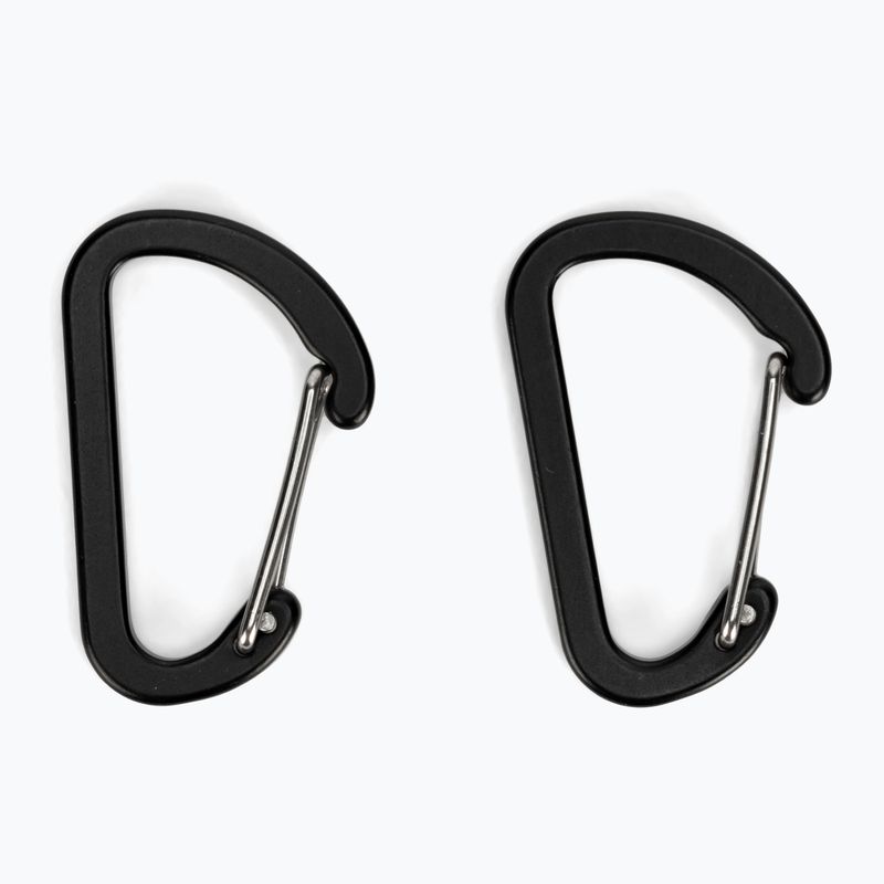 Salewa Ploché karabiny Wiregate 2 ks černé 00-0000034103 2