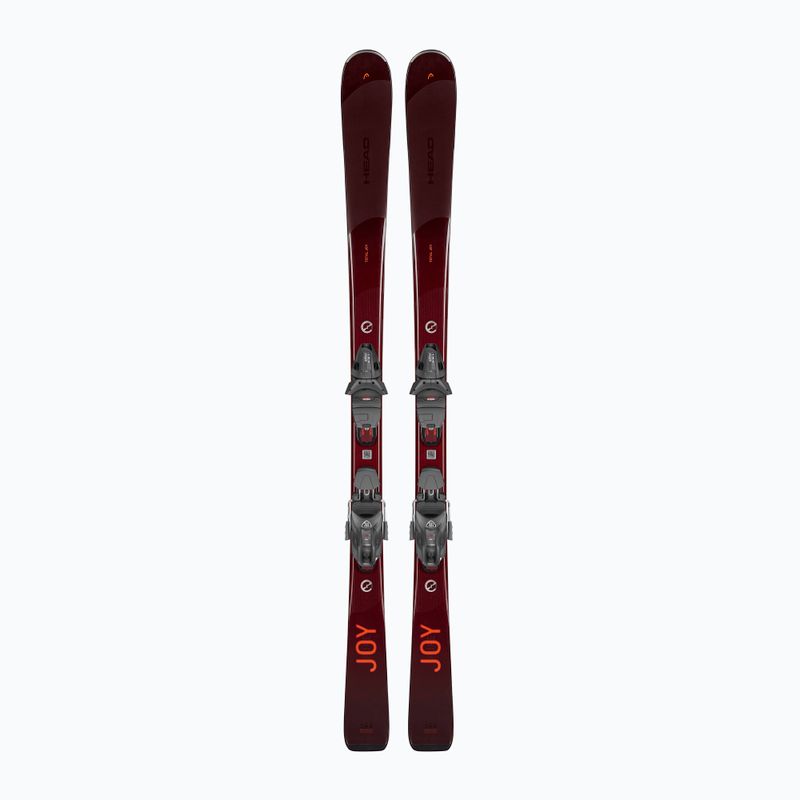 Dámské sjezdové lyže HEAD e-total Joy SW SLR Joy Pro + Protector SLR 11 GW dark red/orange