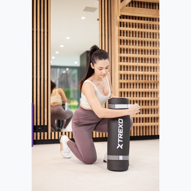 Podložka na cvičení XTREXO NBR 15 mm black 5