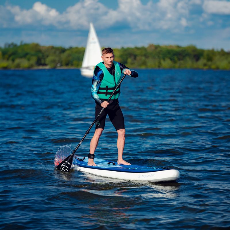 Paddleboard  SUP AQUASTIC Touring Pro 14’0" modrý 2