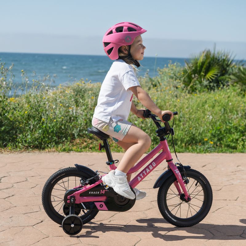 Dětské kolo ATTABO KNACK 14" pink 12