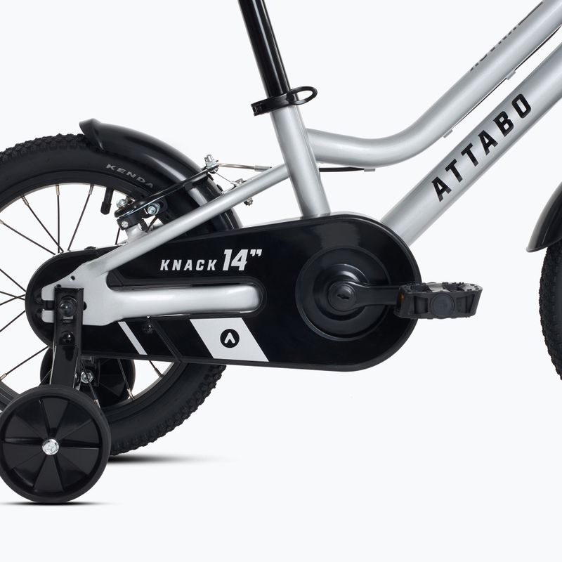 Dětské kolo ATTABO KNACK 14" silver 5