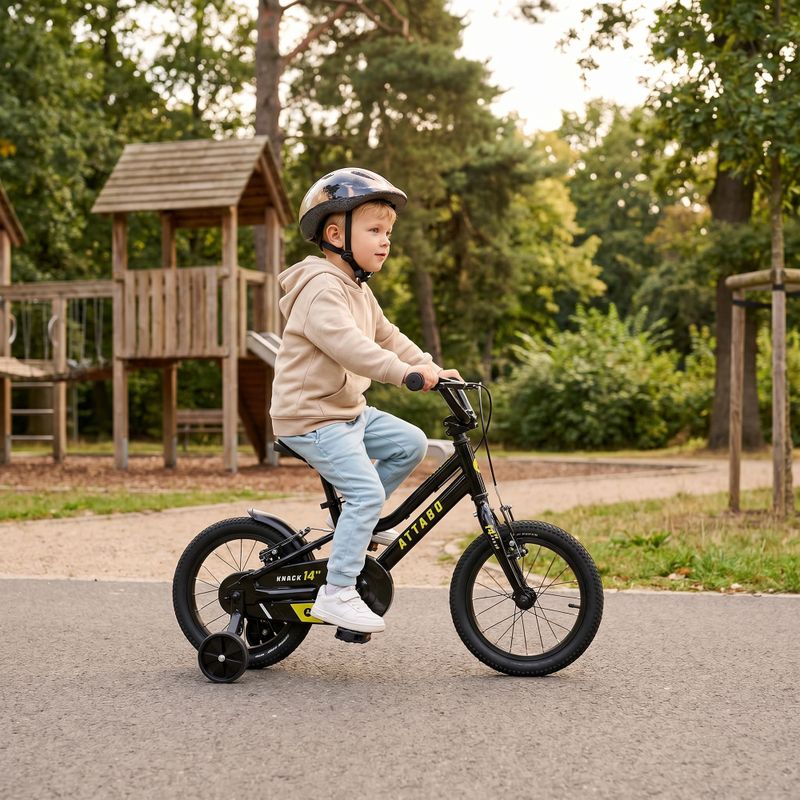 Dětské kolo ATTABO KNACK 14" black 3