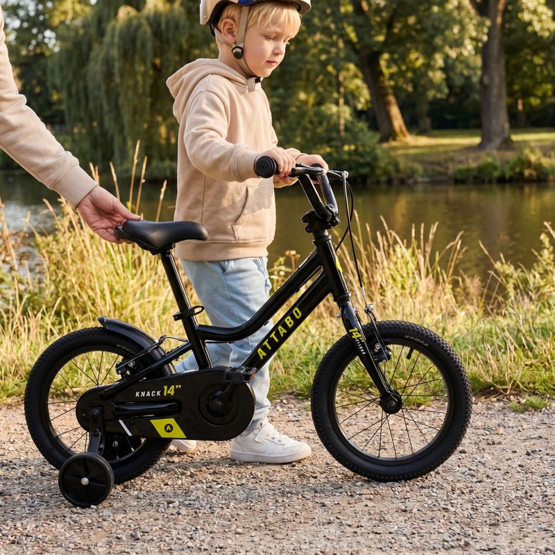 Dětské kolo ATTABO KNACK 14" black 4