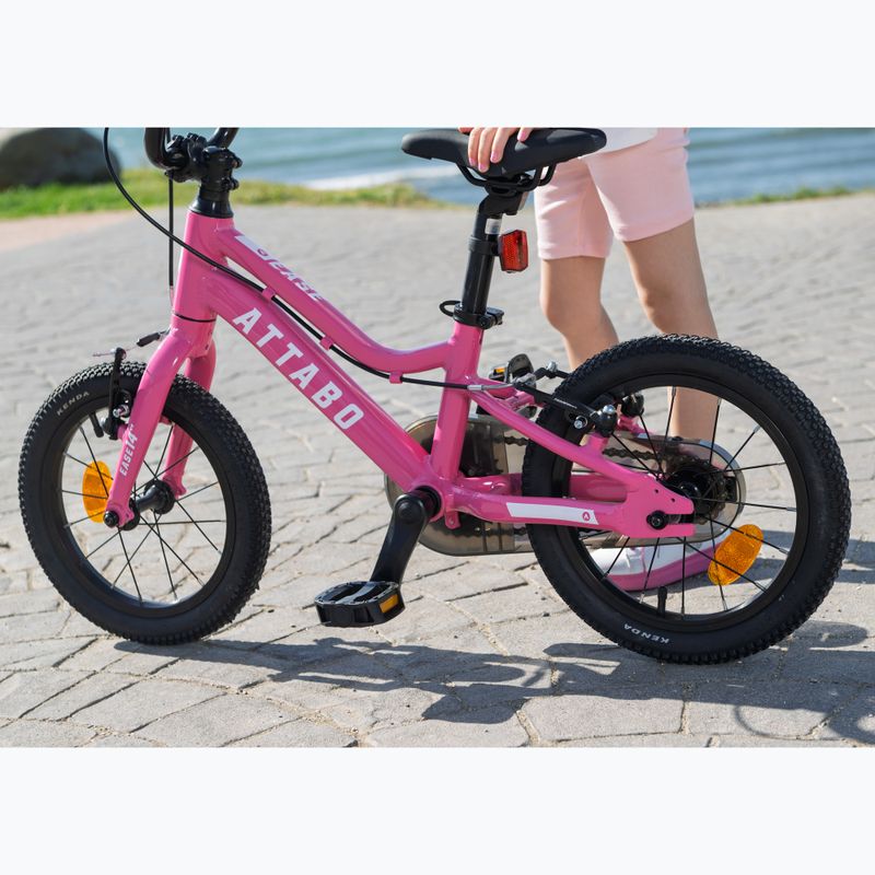 Dětské kolo ATTABO EASE 14" pink 9