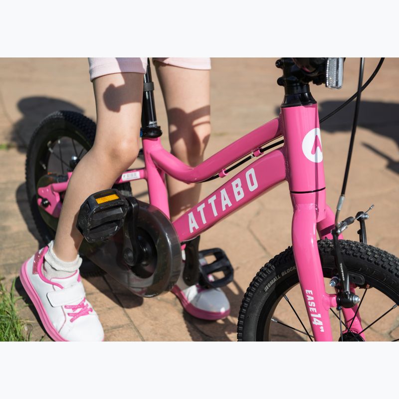Dětské kolo ATTABO EASE 14" pink 10