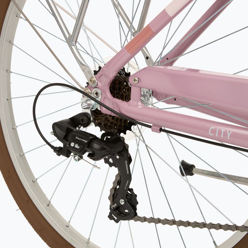 Junior městské kolo ATTABO CITY 26" pink 7