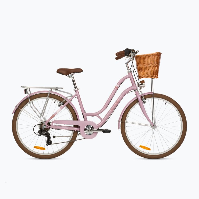 Junior městské kolo ATTABO CITY 26" pink 14