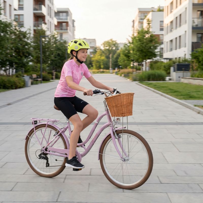 Junior městské kolo ATTABO CITY 26" pink 5