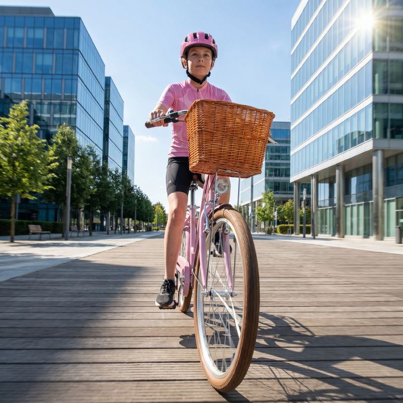 Junior městské kolo ATTABO CITY 26" pink 19