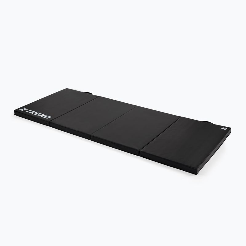 Skládací gymnastická matrace TREXO black 2