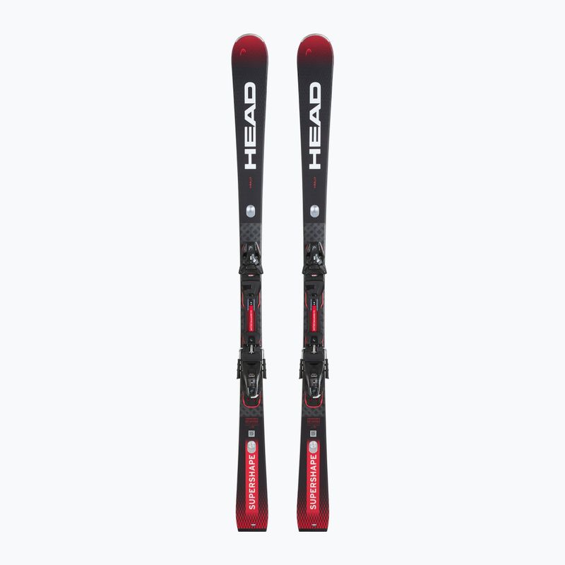 Sjezdové lyže HEAD Supershape e-Rally SW BB-PR + Protector PR 13 GW black/red