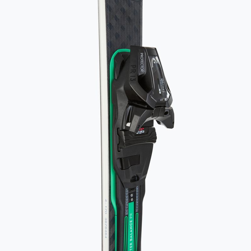Sjezdové lyže HEAD Supershape e-Magnum SW BB-PR + vázání Protector PR 13 GW black/green 4